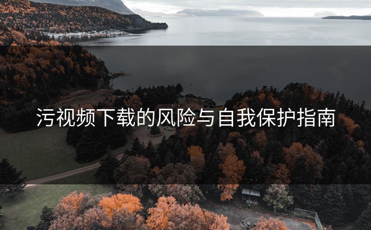 污视频下载的风险与自我保护指南