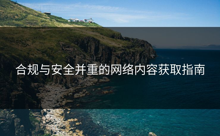 合规与安全并重的网络内容获取指南